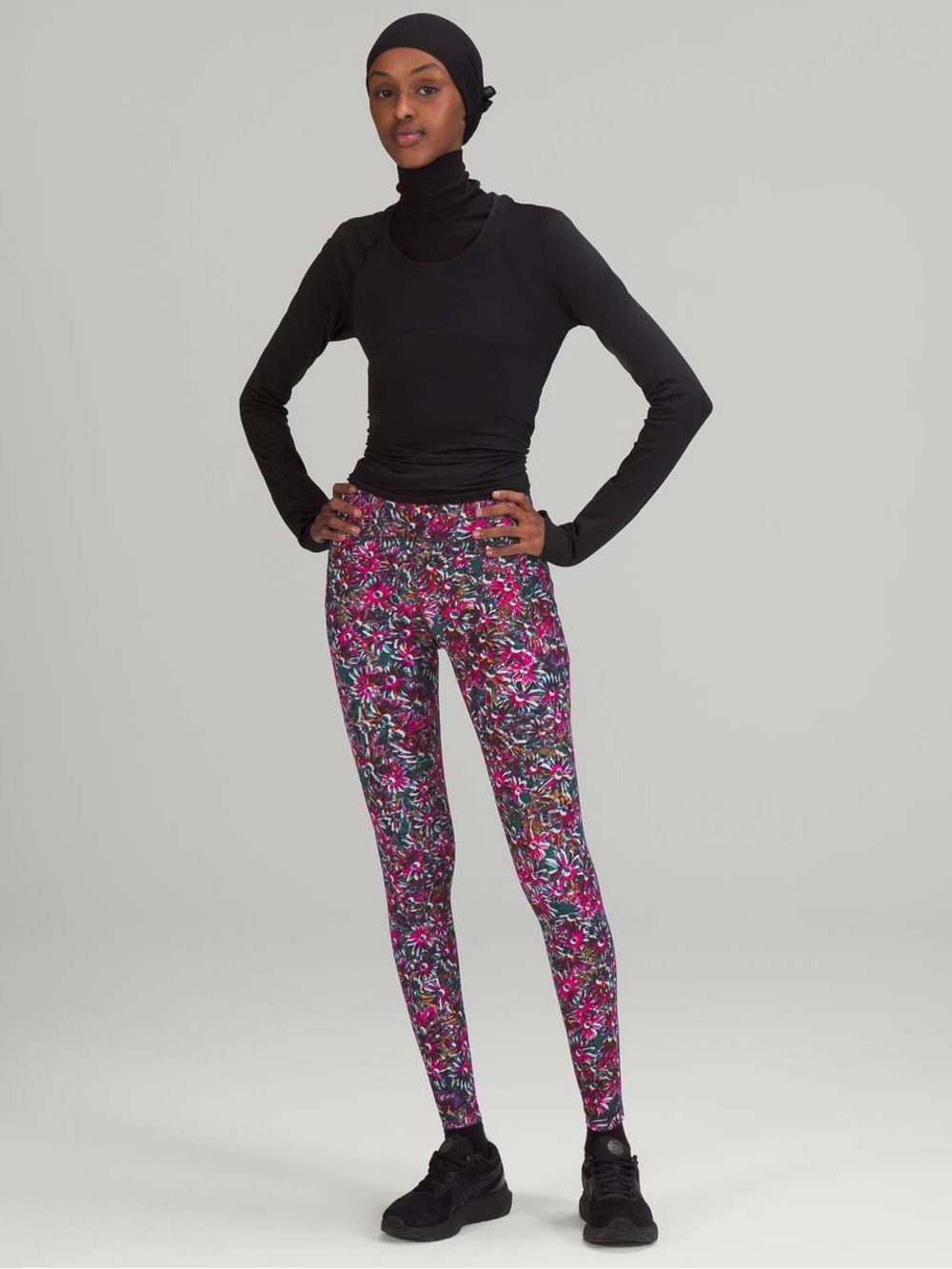 Lululemon Swift Speed Legging High-Rise Pink Floral Electric | Women’s Size 12